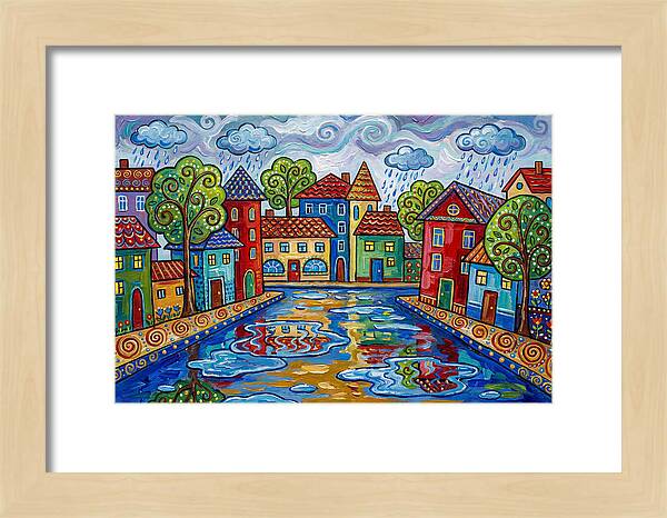 Rainy Street Scene