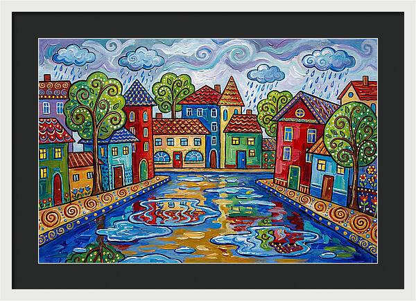 Rainy Street Scene