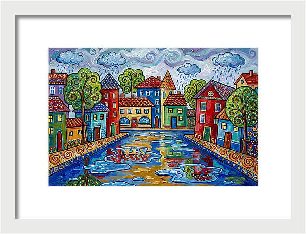 Rainy Street Scene