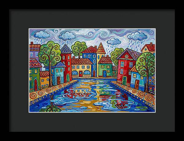 Rainy Street Scene