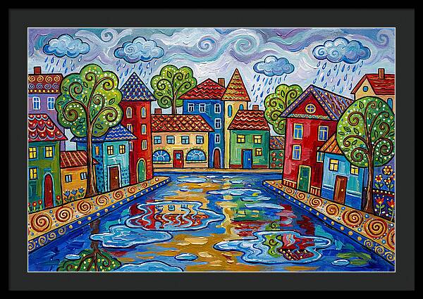 Rainy Street Scene
