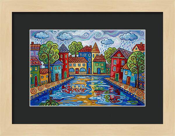 Rainy Street Scene