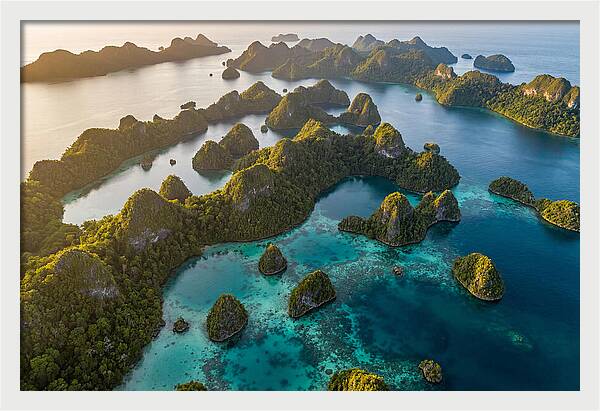 Raja Ampat Archipelago From Above