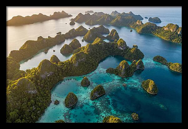 Raja Ampat Archipelago From Above