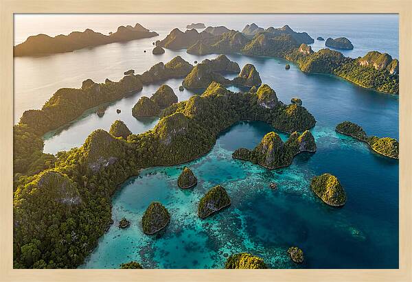 Raja Ampat Archipelago From Above