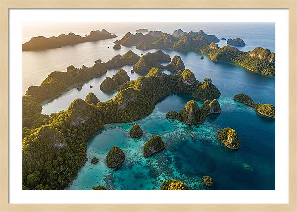 Raja Ampat Archipelago From Above
