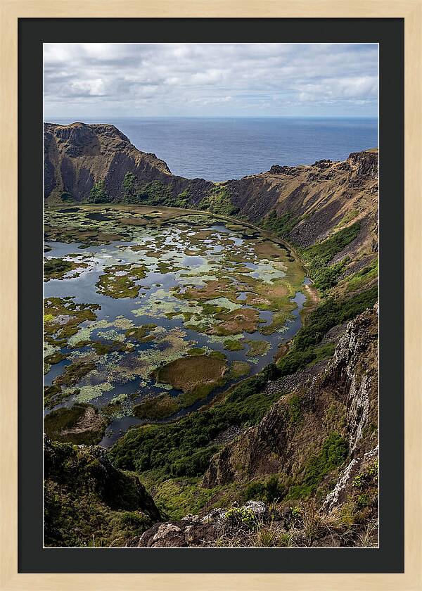Rano Kau Volcano Crater Serenity