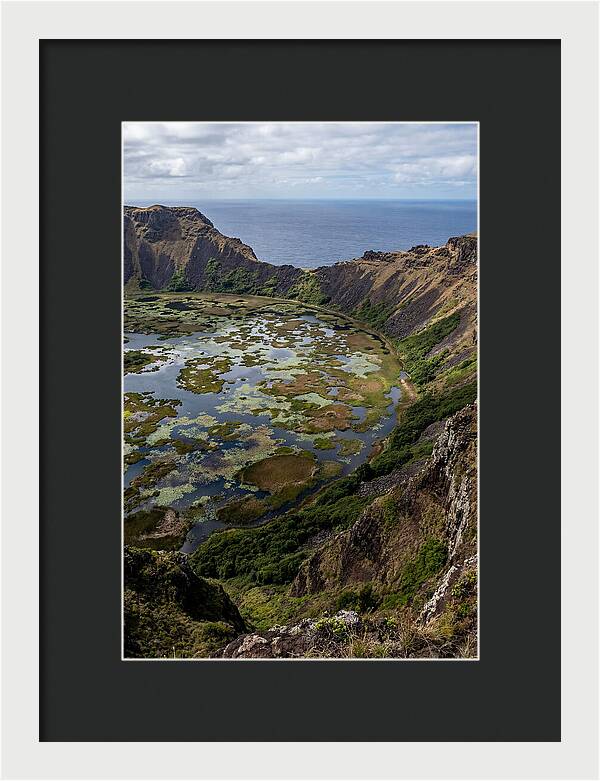 Rano Kau Volcano Crater Serenity