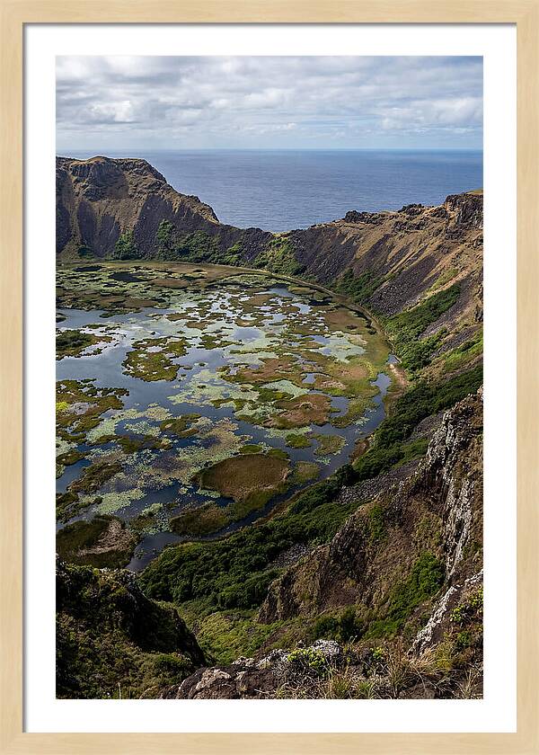 Rano Kau Volcano Crater Serenity