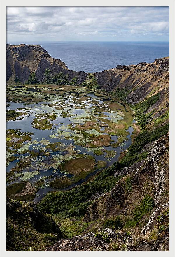 Rano Kau Volcano Crater Serenity