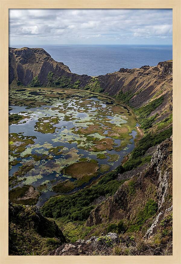Rano Kau Volcano Crater Serenity