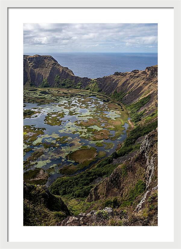 Rano Kau Volcano Crater Serenity