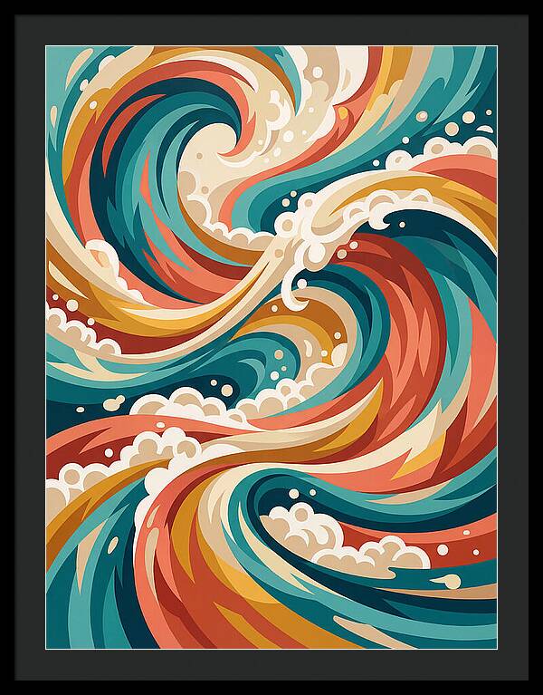 Rapid Water Swirls