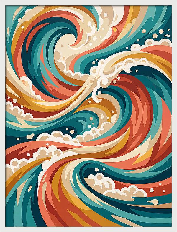 Rapid Water Swirls
