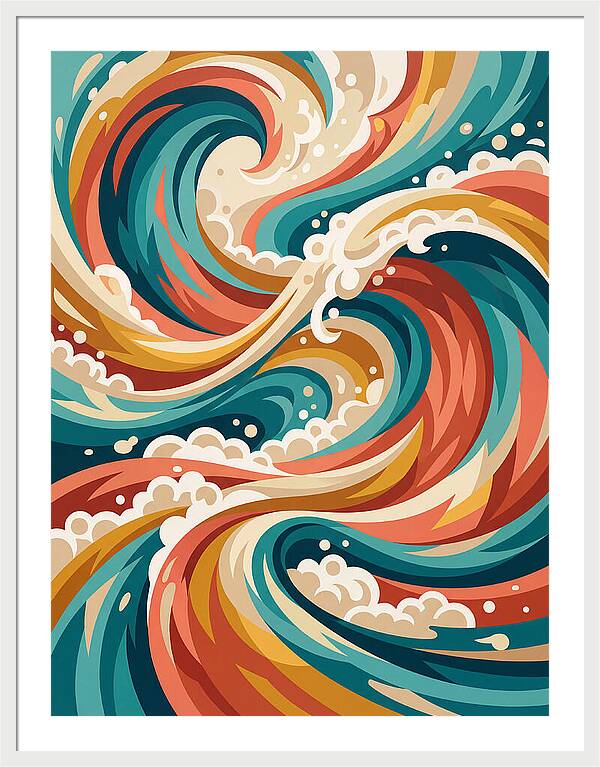 Rapid Water Swirls