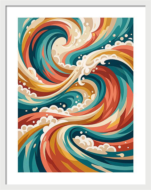 Rapid Water Swirls