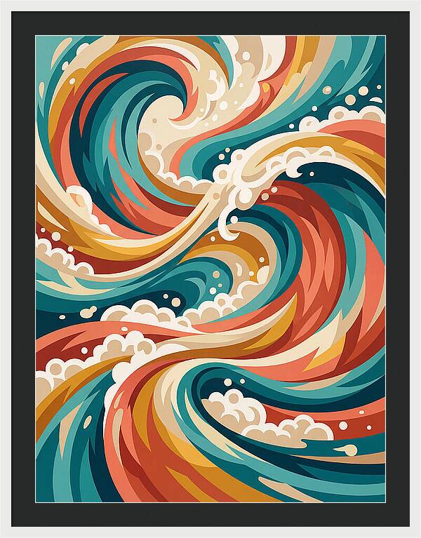 Rapid Water Swirls