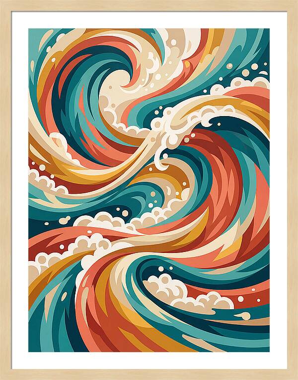 Rapid Water Swirls
