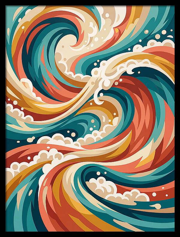 Rapid Water Swirls