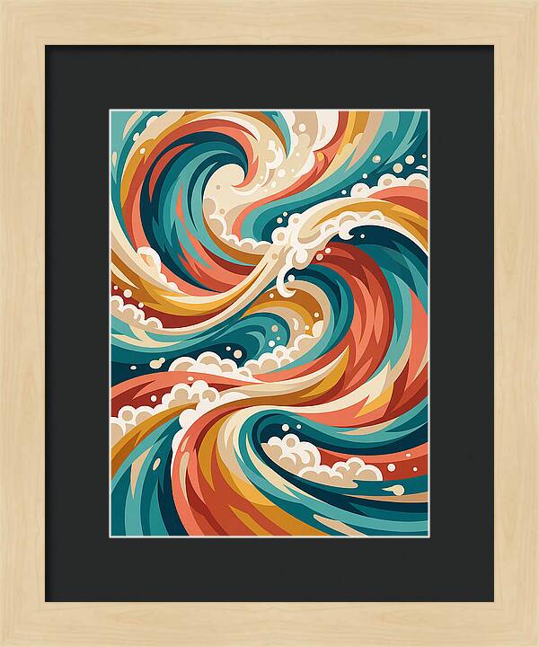Rapid Water Swirls