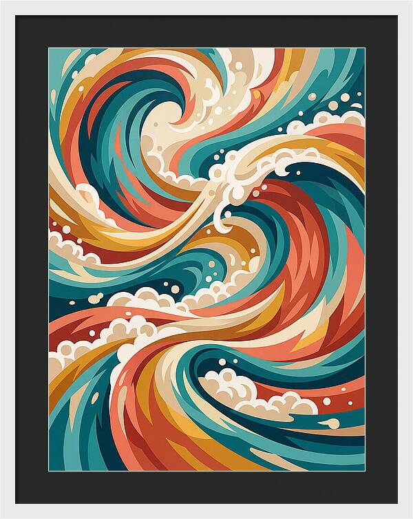 Rapid Water Swirls