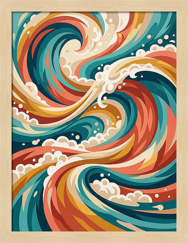 Rapid Water Swirls
