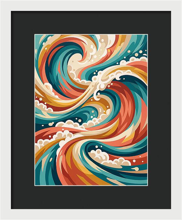Rapid Water Swirls