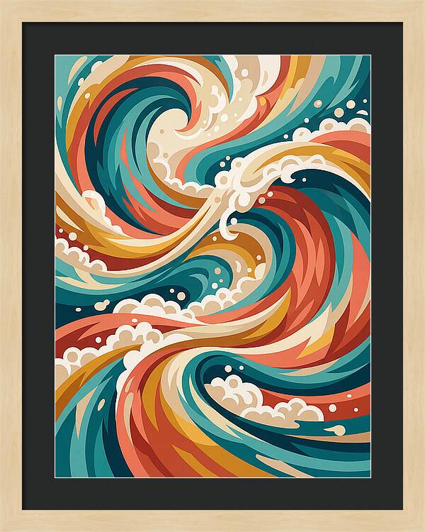 Rapid Water Swirls