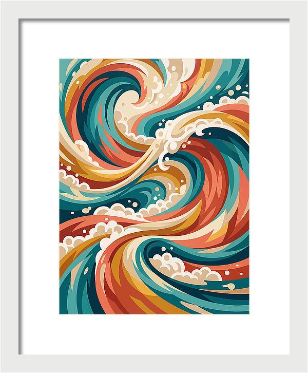 Rapid Water Swirls