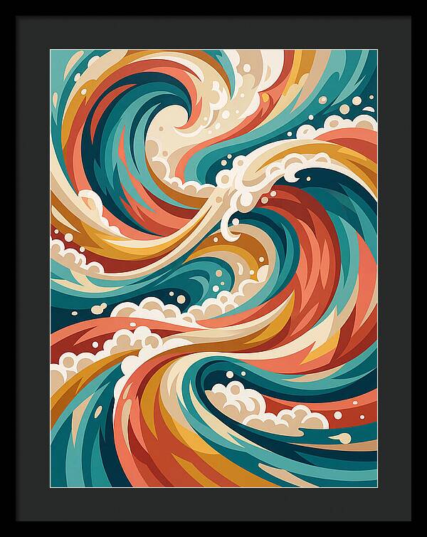 Rapid Water Swirls