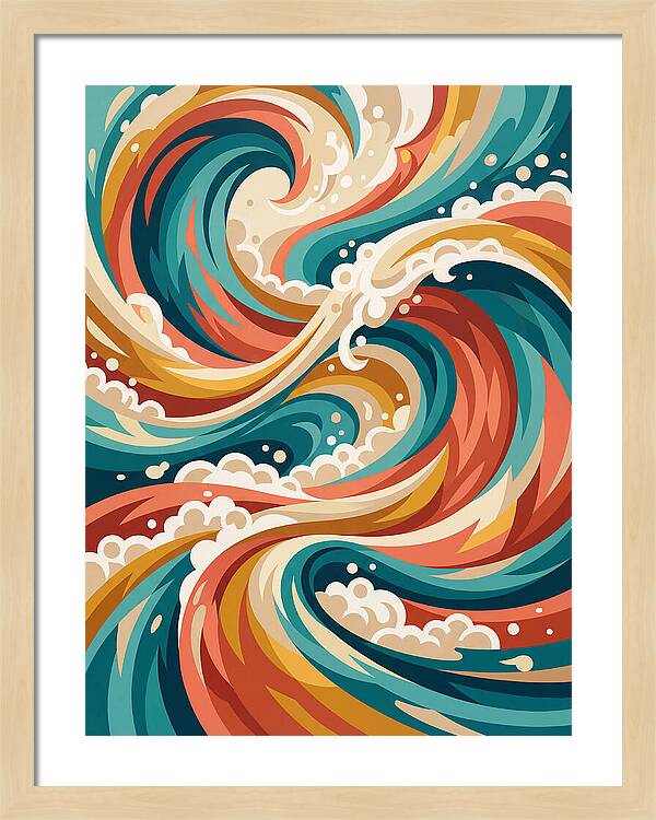 Rapid Water Swirls