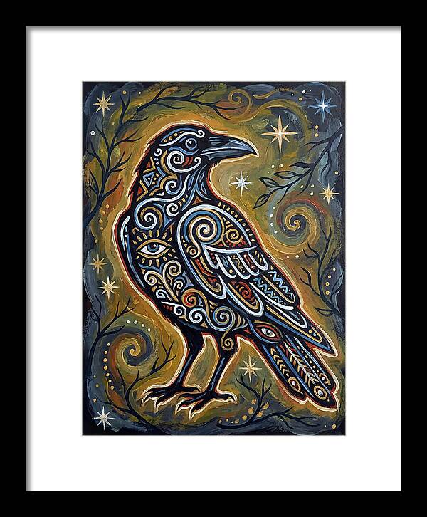 Raven Folk In Intricate Patterns