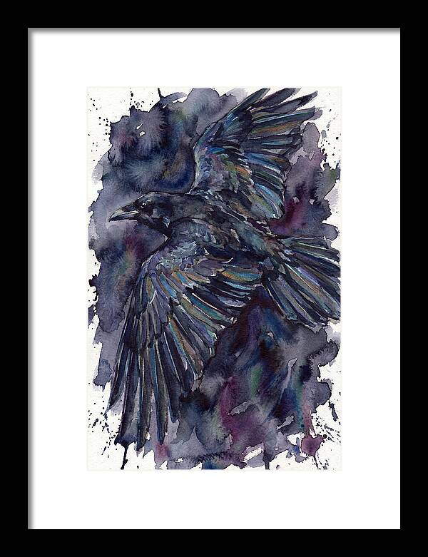 Raven In Flight