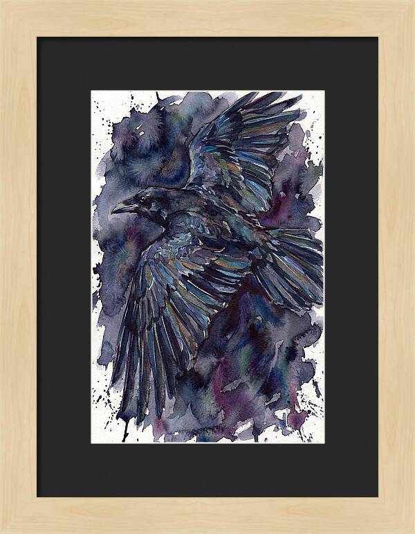 Raven In Flight