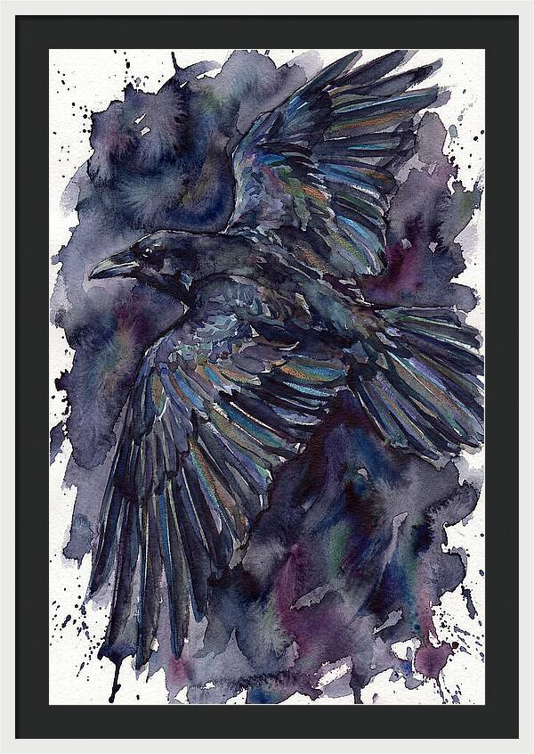 Raven In Flight
