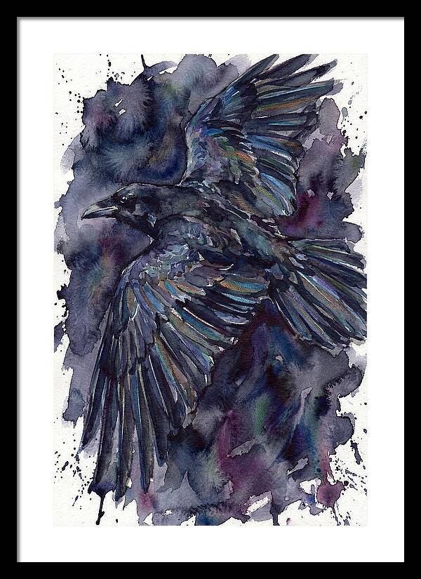 Raven In Flight