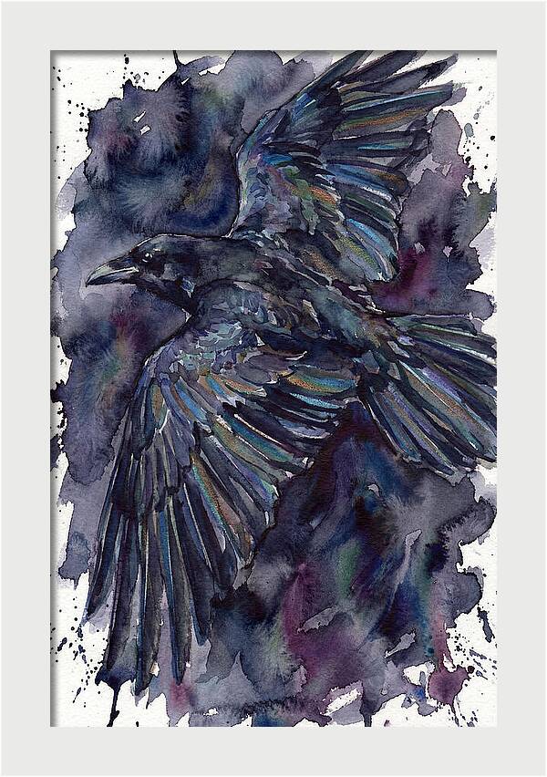 Raven In Flight