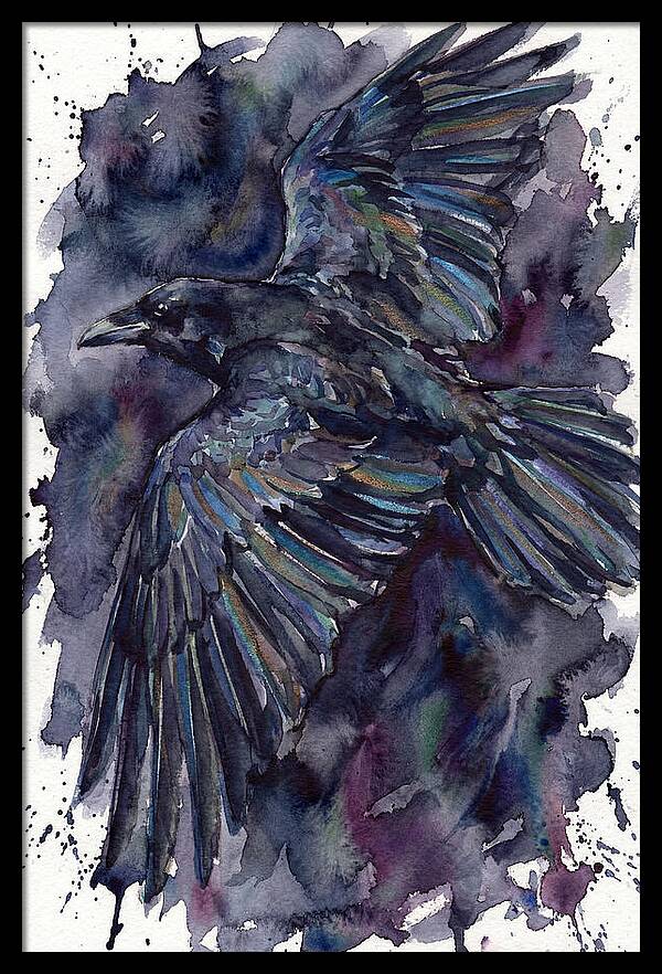 Raven In Flight