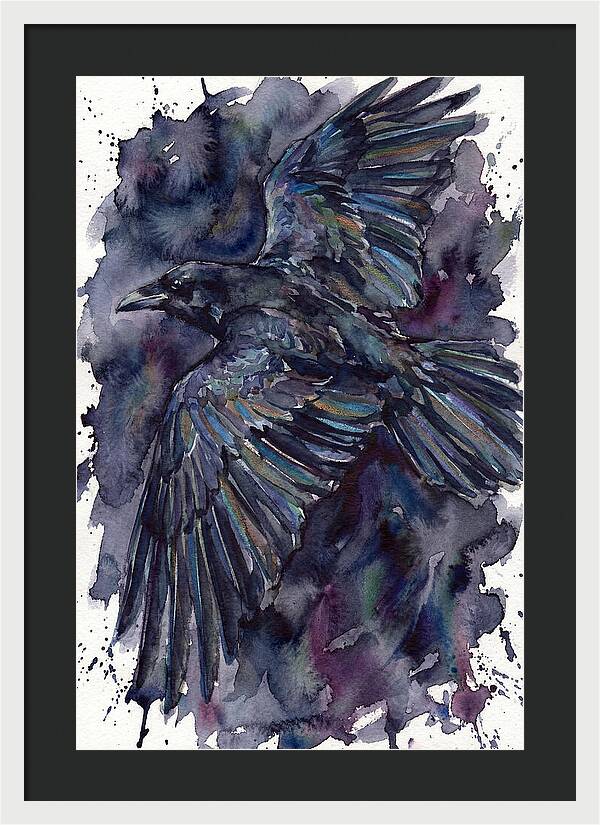 Raven In Flight
