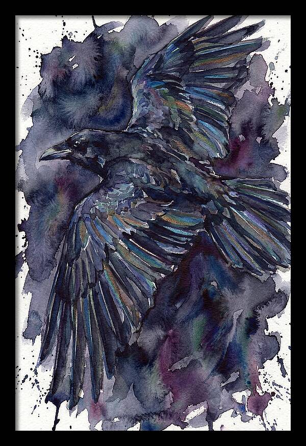 Raven In Flight