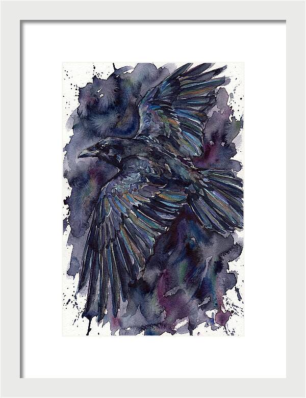 Raven In Flight