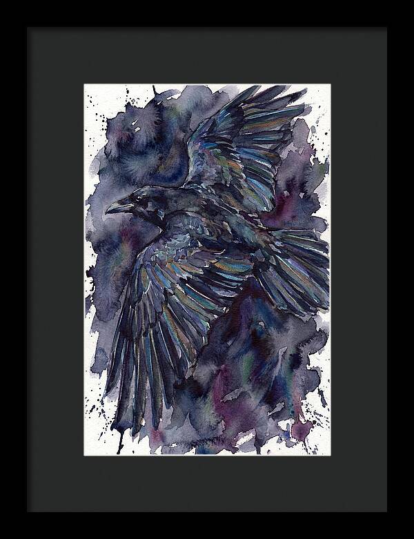 Raven In Flight