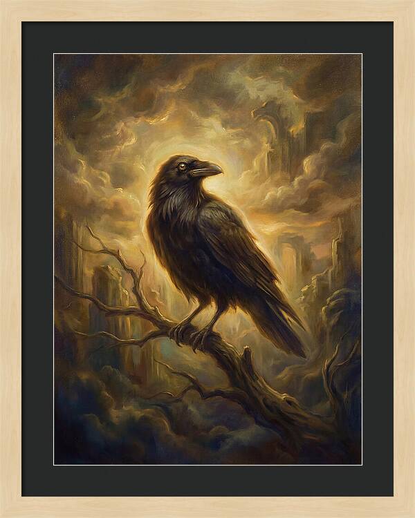 Raven In Twilight