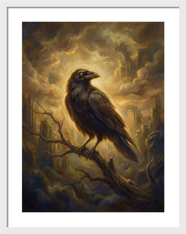 Raven In Twilight