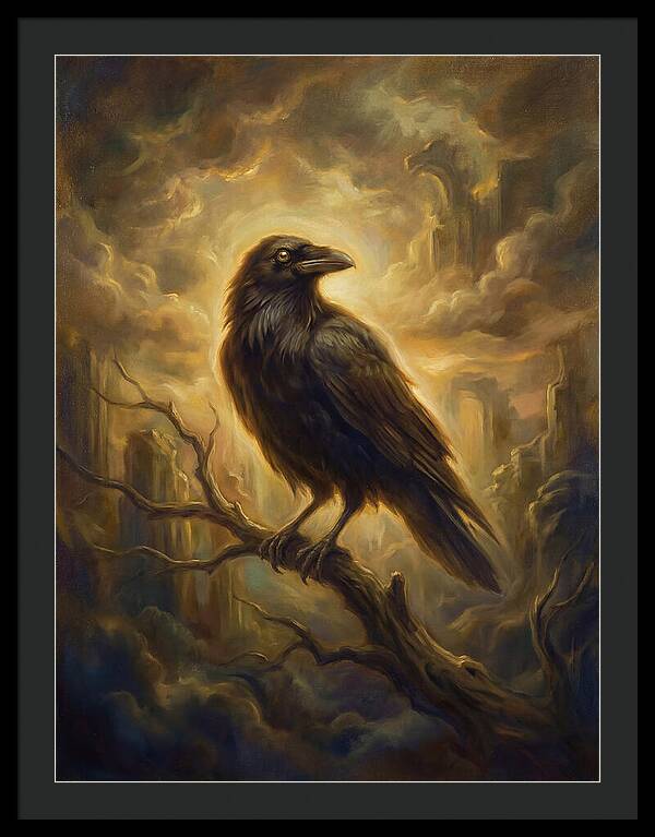 Raven In Twilight