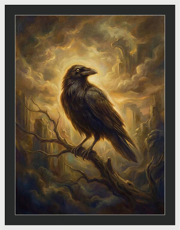 Raven In Twilight