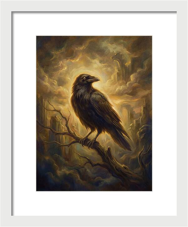 Raven In Twilight