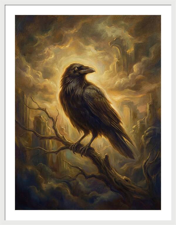 Raven In Twilight