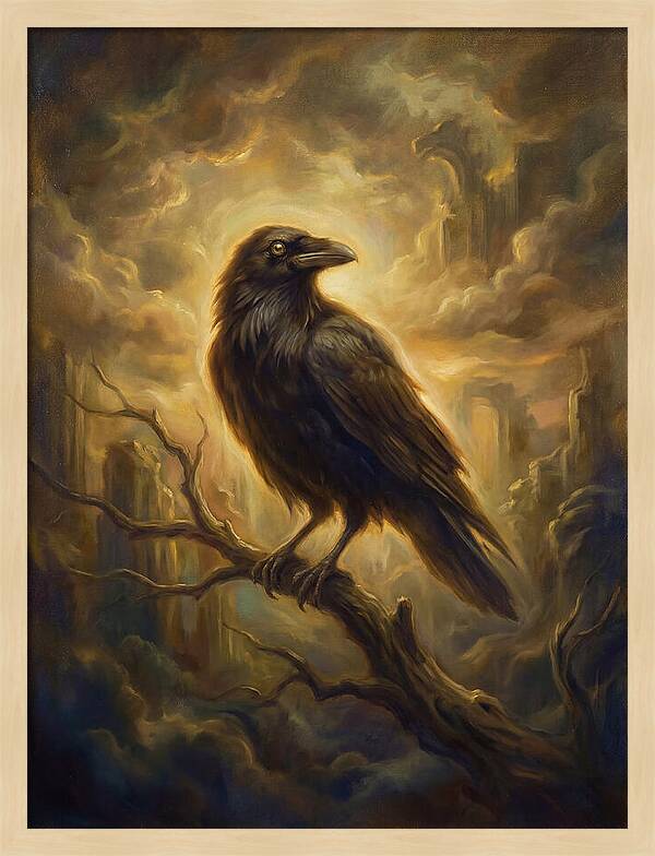 Raven In Twilight