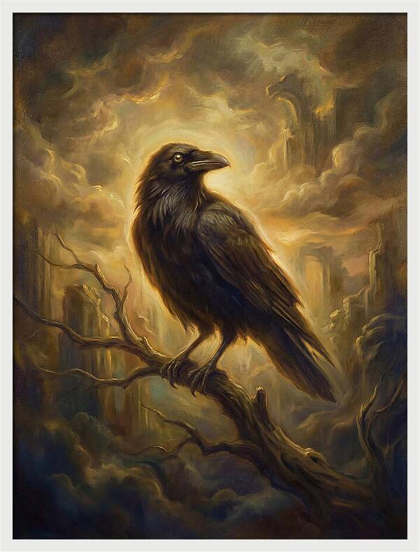 Raven In Twilight